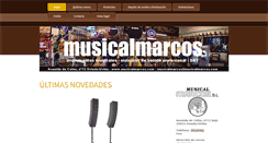 Desktop Screenshot of musicalmarcos.com